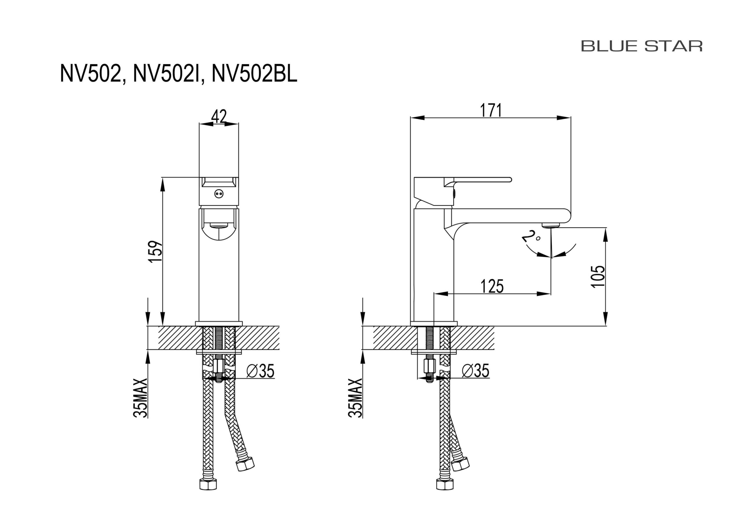 NV502I - Novara valamusegisti L 5,7 l/min - Image 2