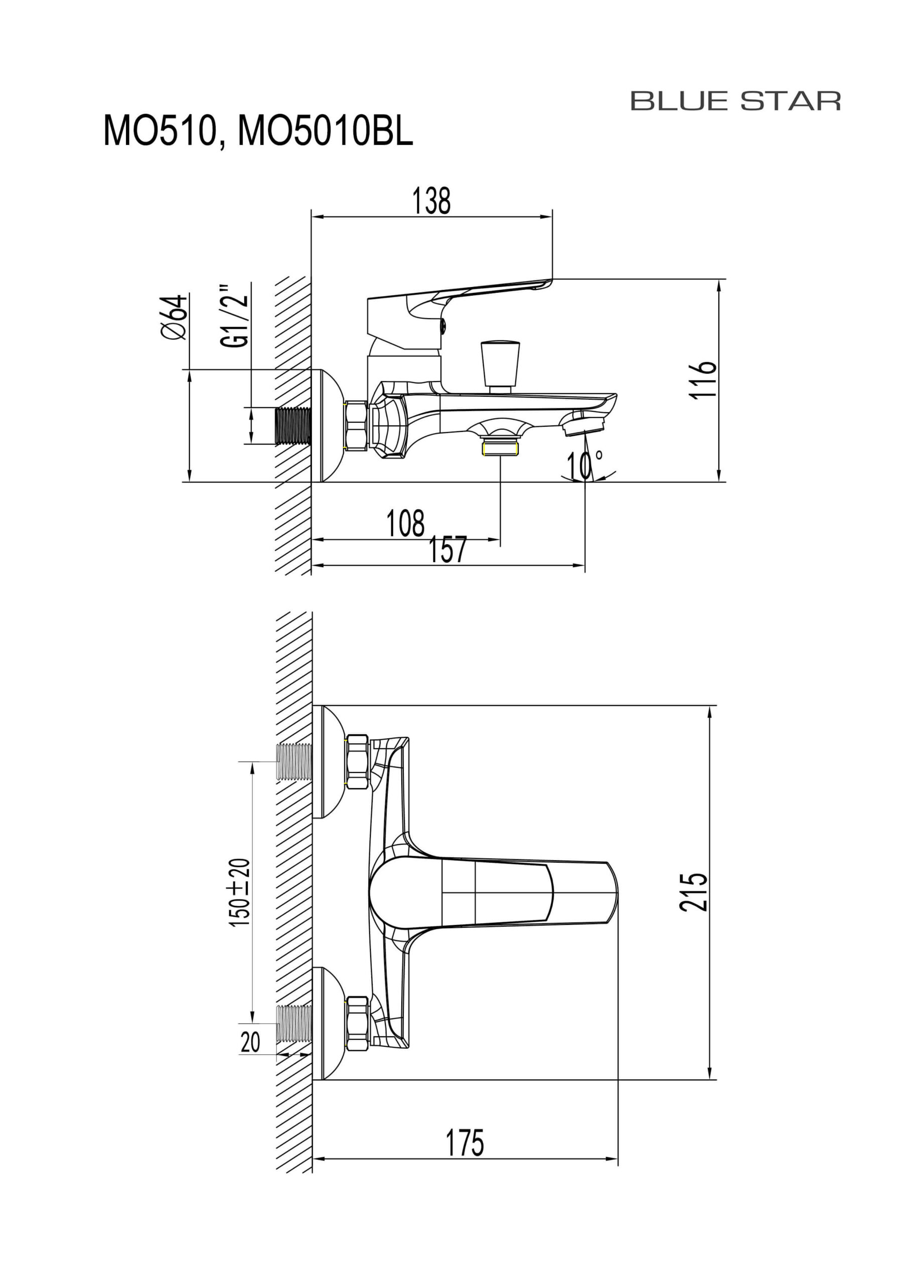 MO510BL - Modena vannisegisti - Image 2